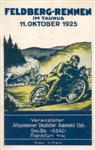 Programme cover of Feldberg Hill Climb, 11/10/1925