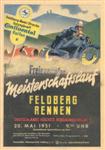 Programme cover of Feldberg, 20/05/1951