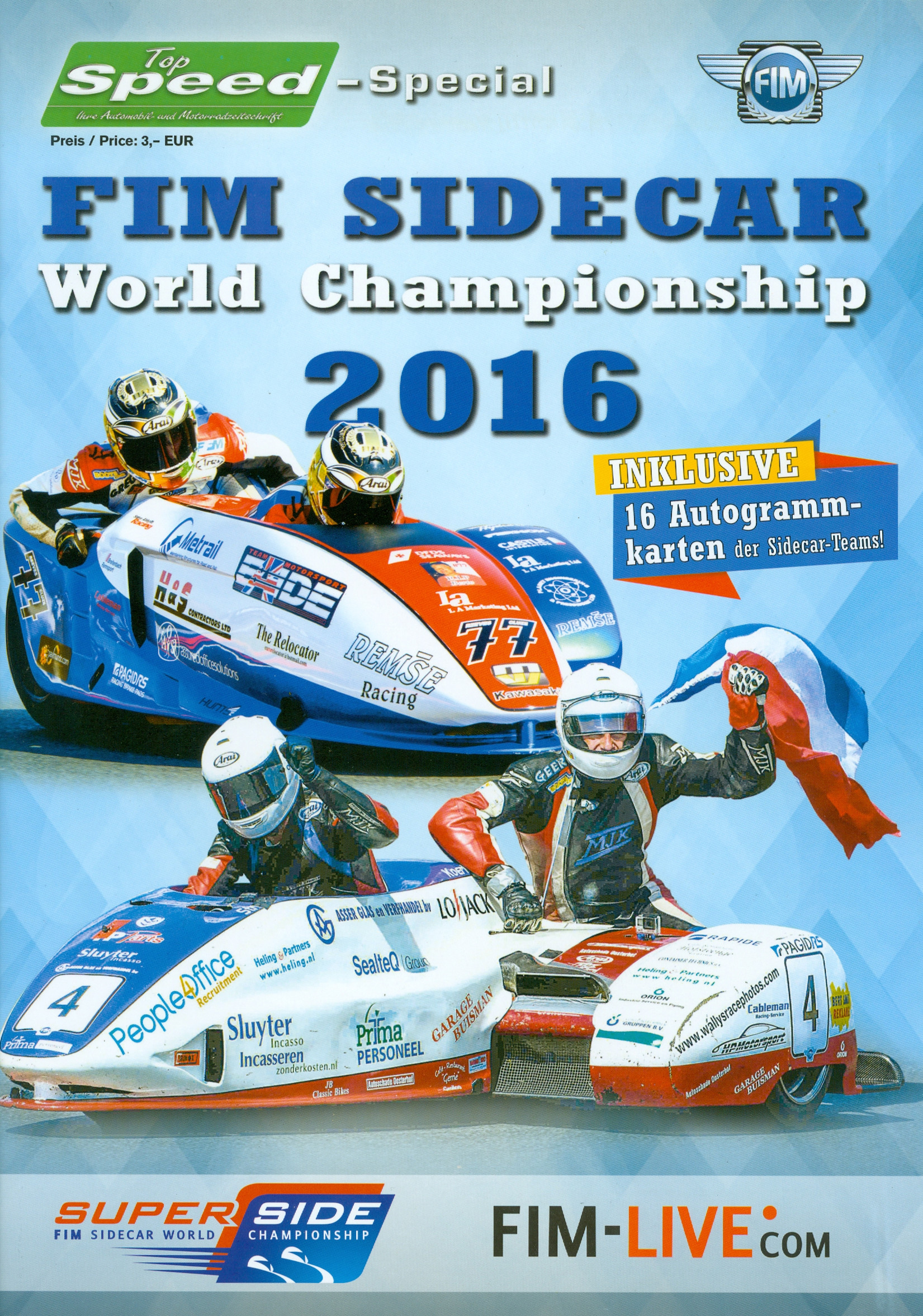 FIM Sidecar World Championship Magazines The Motor