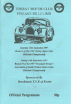 Programme cover of Finlake Park Hill Climb, 14/09/1997