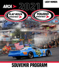 Programme cover of Flat Rock Speedway, 2021