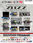 Programme cover of Flat Rock Speedway, 2022