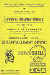 Programme cover of Floreffe, 06/05/1956