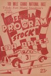 Programme cover of Fort Miami Speedway, 30/05/1951