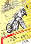Programme cover of Foxhall Stadium, 12/10/1989