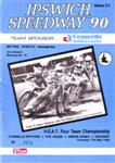 Programme cover of Foxhall Stadium, 17/05/1990