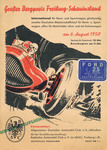 Programme cover of Freiburg Hill Climb, 06/08/1950