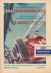 Programme cover of Freiburg Hill Climb, 09/08/1953