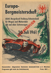 Programme cover of Freiburg Hill Climb, 30/07/1961