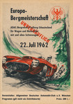 Programme cover of Freiburg Hill Climb, 22/07/1962