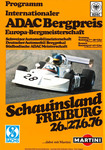 Programme cover of Freiburg Hill Climb, 27/06/1976