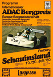 Programme cover of Freiburg Hill Climb, 20/07/1980