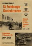 Programme cover of Frohburger Dreieck, 14/09/1975