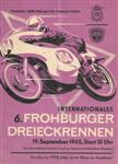 Programme cover of Frohburger Dreieck, 19/09/1965