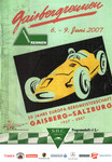 Programme cover of Gaisberg Hill Climb, 09/06/2007