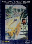 Programme cover of Geelong Speed Trials, 10/11/1991