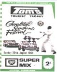 Programme cover of Geraldton, 29/08/1965