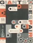 Programme cover of Giants' Despair Hill Climb, 23/07/1955