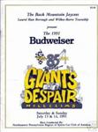 Programme cover of Giants' Despair Hill Climb, 14/07/1991