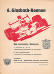 Programme cover of Glasbach Hill Climb, 24/06/1979