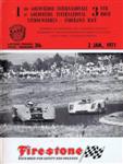 Programme cover of Goldfields Raceway, 02/01/1971