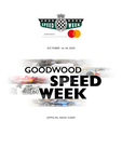 Programme cover of Goodwood Motor Circuit, 18/10/2020