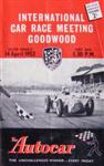 Programme cover of Goodwood Motor Circuit, 14/04/1952