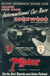 Programme cover of Goodwood Motor Circuit, 22/08/1953