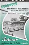 Programme cover of Goodwood Motor Circuit, 21/05/1956