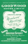 Programme cover of Goodwood Motor Circuit, 11/05/1957
