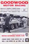 Programme cover of Goodwood Motor Circuit, 19/08/1961
