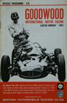 Programme cover of Goodwood Motor Circuit, 15/04/1963