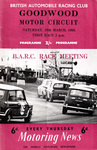 Programme cover of Goodwood Motor Circuit, 19/03/1966