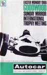Programme cover of Goodwood Motor Circuit, 11/04/1966