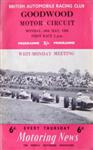 Programme cover of Goodwood Motor Circuit, 30/05/1966
