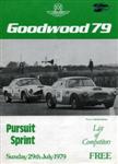 Programme cover of Goodwood Motor Circuit, 29/07/1979