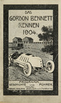 Programme cover of Gordon Bennett, 17/06/1904