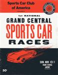 Programme cover of Grand Central Airport (USA), 13/11/1955