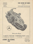 Programme cover of Grand Central Circuit (ZAF), 26/12/1959