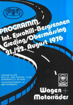 Programme cover of Eurohill Hill Climb, 22/08/1976