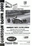 Programme cover of Gurston Down Hill Climb, 26/05/2002