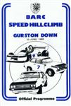 Programme cover of Gurston Down Hill Climb, 23/06/1985