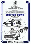 Programme cover of Gurston Down Hill Climb, 25/05/1986