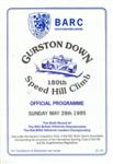 Programme cover of Gurston Down Hill Climb, 28/05/1995