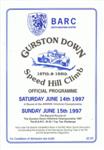 Programme cover of Gurston Down Hill Climb, 15/06/1997