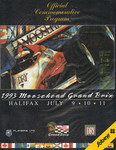 Programme cover of Halifax Street Circuit, 11/07/1993