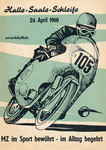 Programme cover of Halle-Saale-Schleife, 24/04/1960