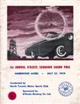 Programme cover of Harewood Acres, 25/07/1959