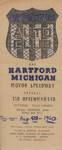 Programme cover of Hartford Motor Speedway, 23/08/1960