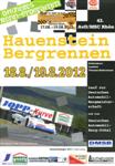 Programme cover of Hauenstein Hill Climb, 09/08/2012